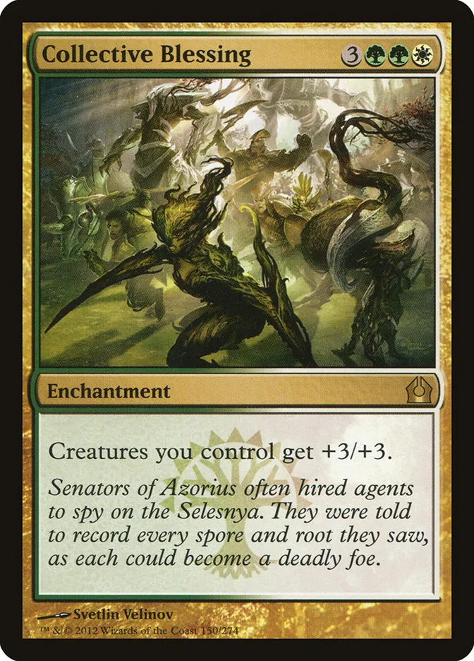 2012 Return to Ravnica Collective Blessing #150 rare card image