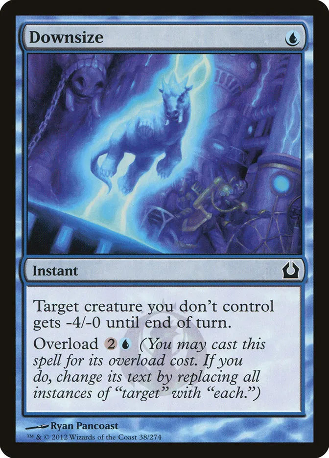 2012 Return to Ravnica Downsize common #38 common card image