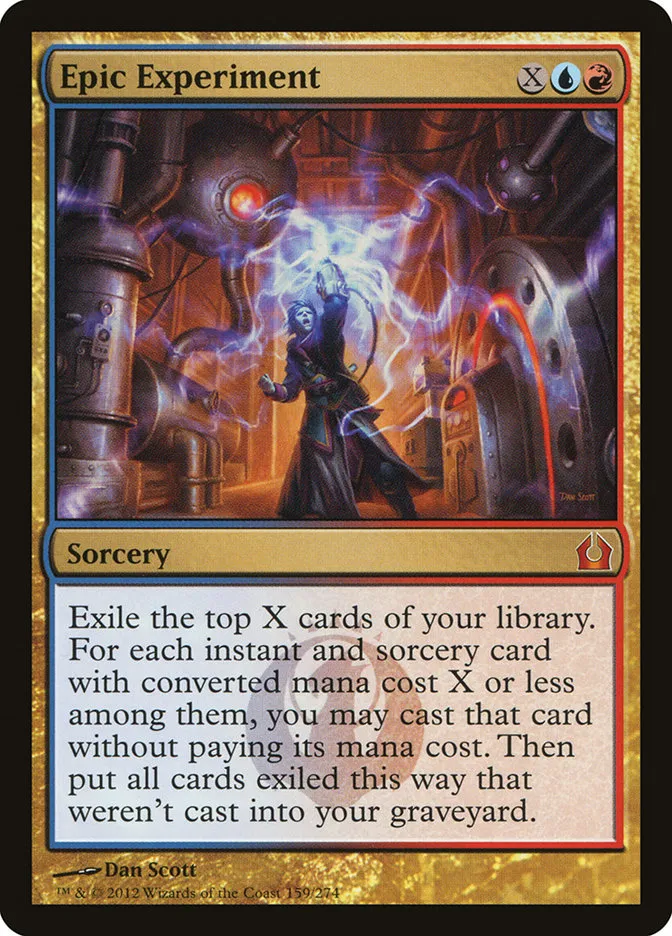 2012 Return to Ravnica Epic Experiment mythic #159 mythic card image