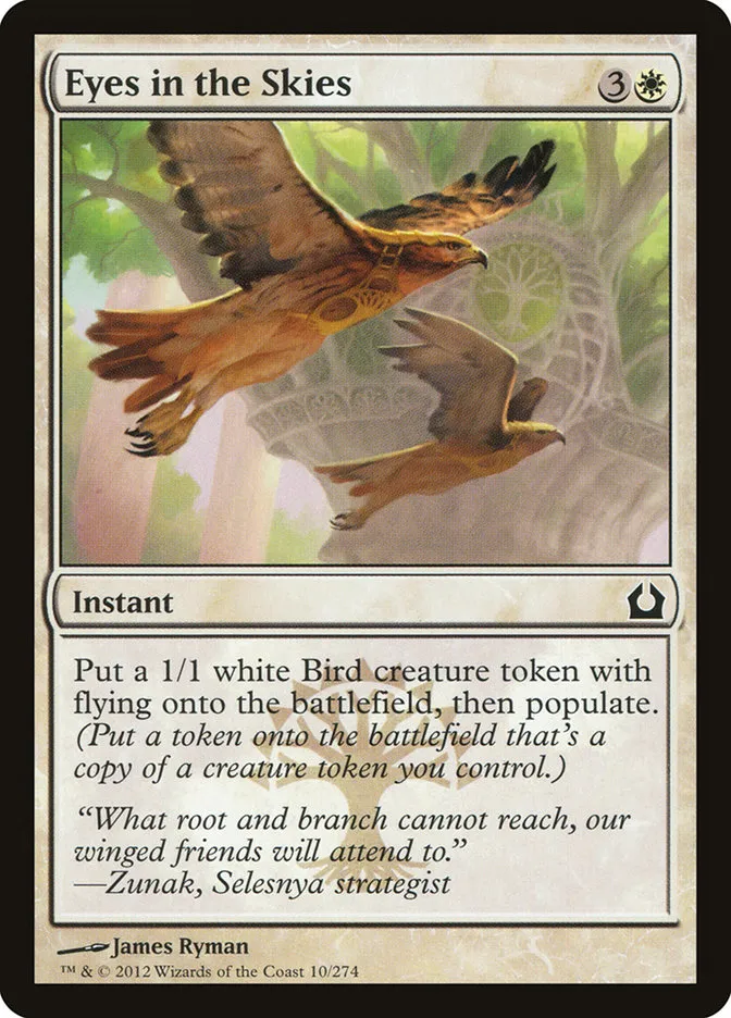 2012 Return to Ravnica Eyes in the Skies common #10 common card image