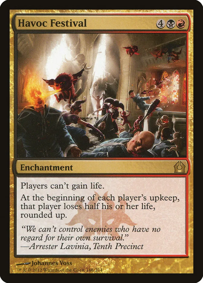2012 Return to Ravnica Havoc Festival #166 rare card image