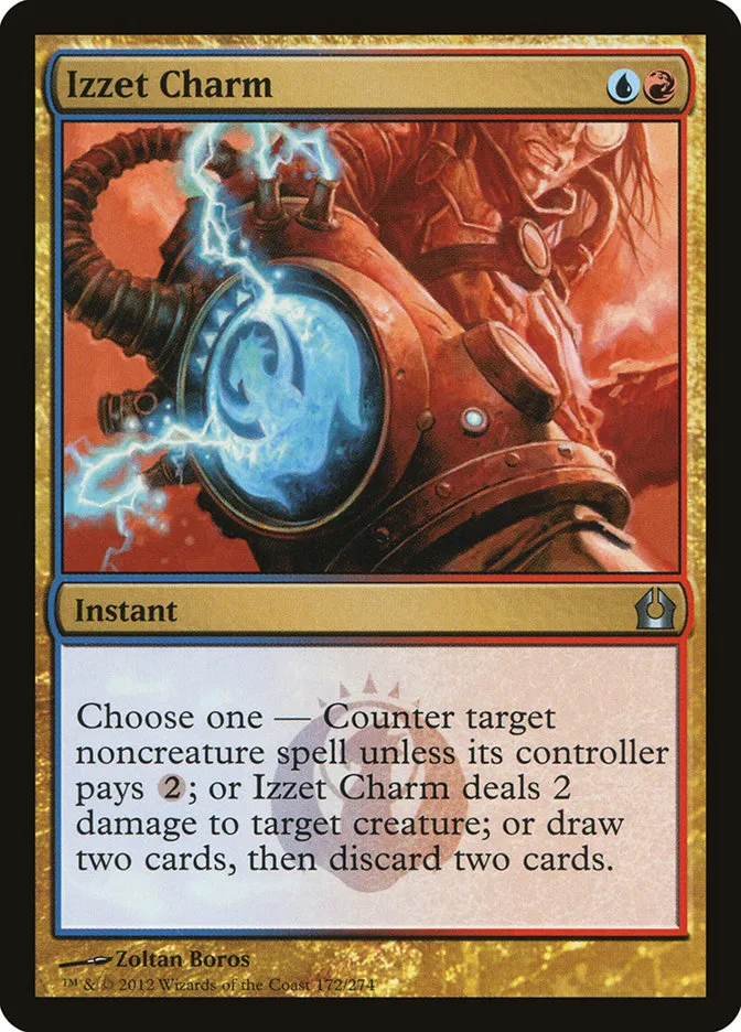 2012 Return to Ravnica Izzet Charm uncommon #172 uncommon card image