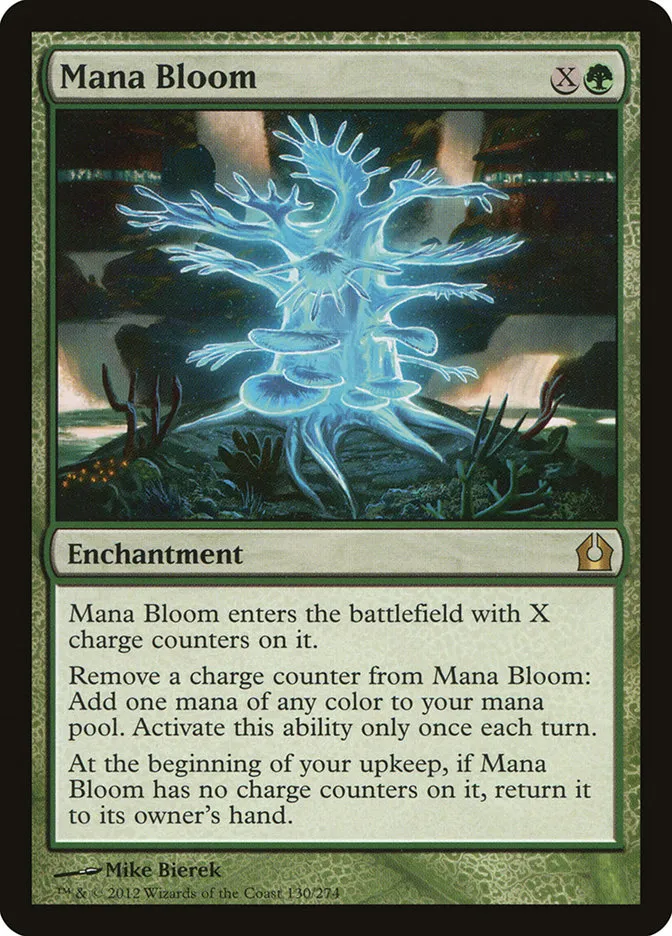 2012 Return to Ravnica Mana Bloom #130 rare card image