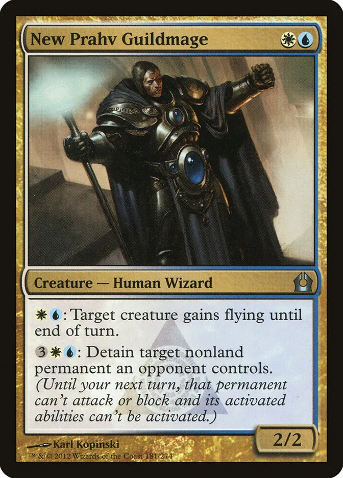 2012 Return to Ravnica New Prahv Guildmage #181 uncommon card image