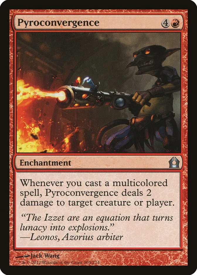 2012 Return to Ravnica Pyroconvergence uncommon #103 uncommon card image