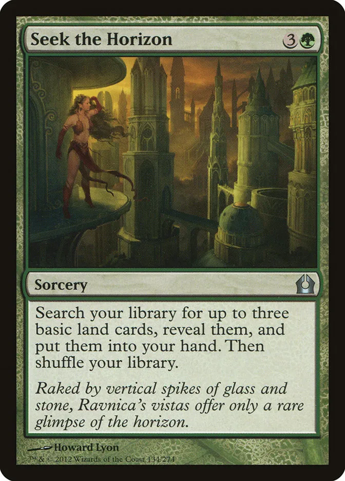 2012 Return to Ravnica Seek the Horizon #134 uncommon card image