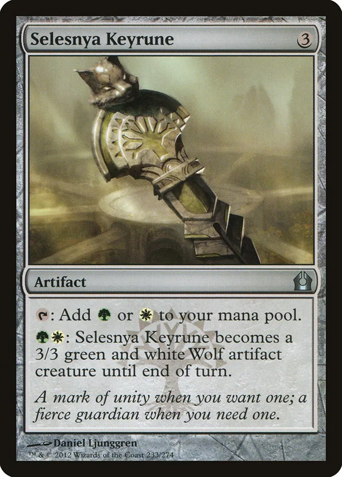2012 Return to Ravnica Selesnya Keyrune #233 uncommon card image