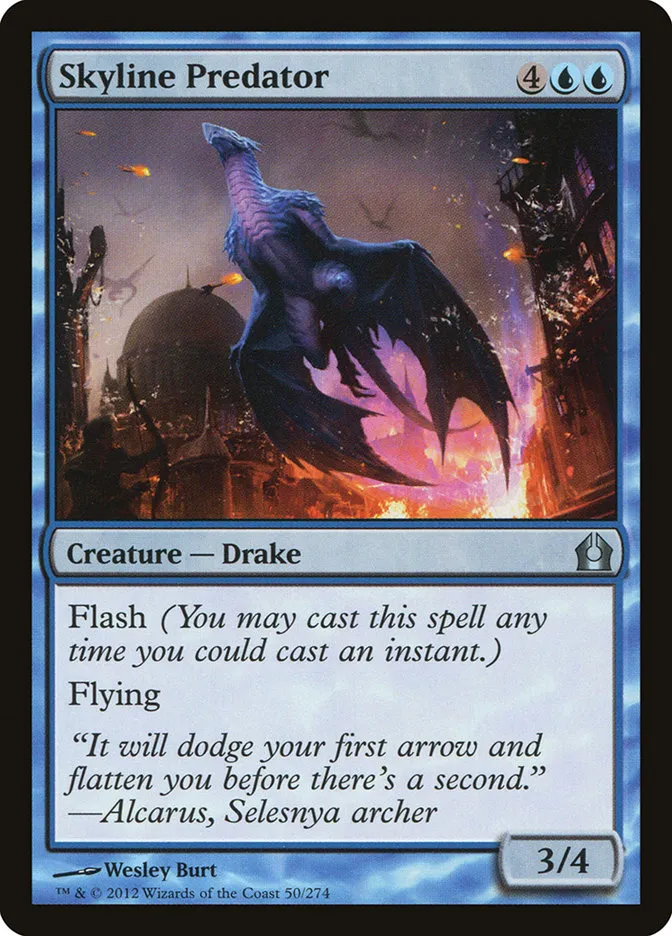 2012 Return to Ravnica Skyline Predator uncommon #50 uncommon card image