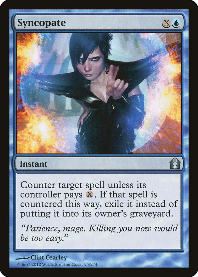 2012 Return to Ravnica Syncopate [Foil] uncommon #54 uncommon card image