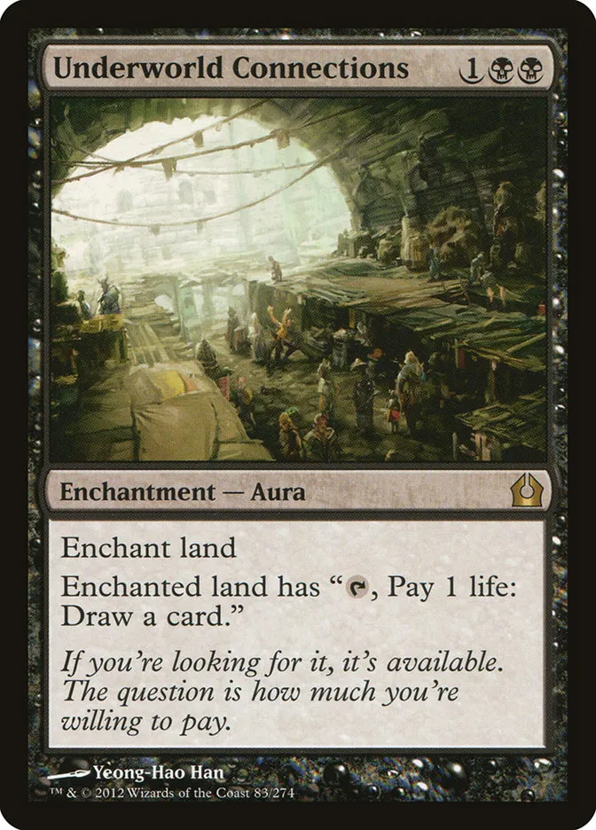 2012 Return to Ravnica Underworld Connections #83 rare card image