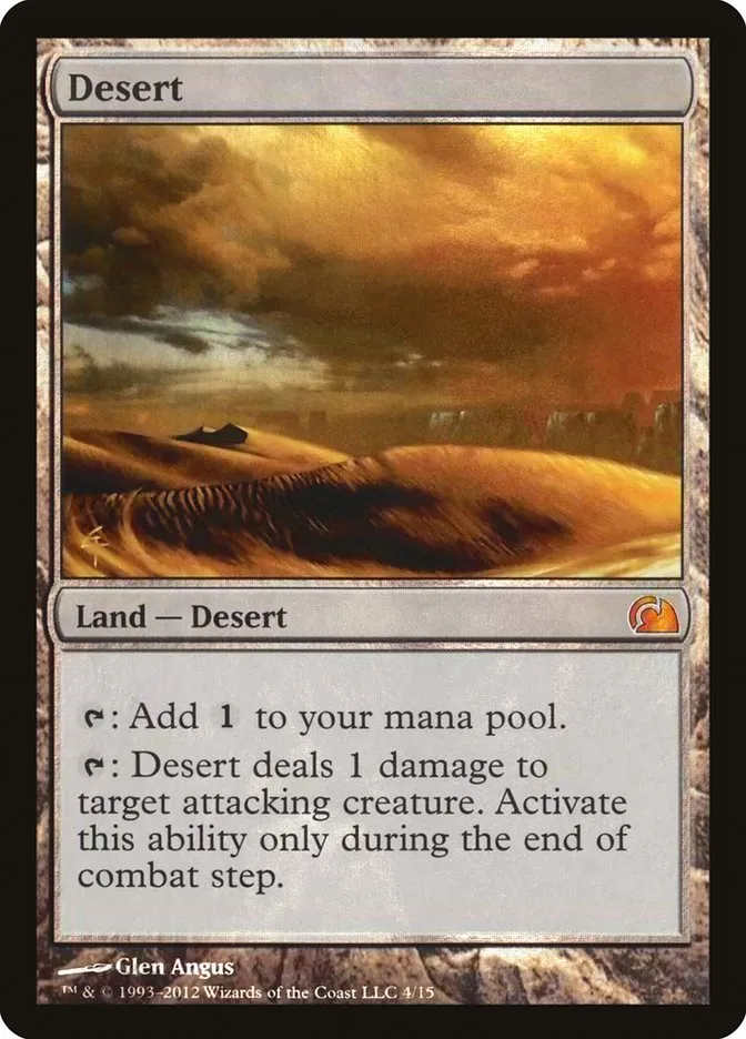 2012 From the Vault: Realms Desert #4 mythic card image