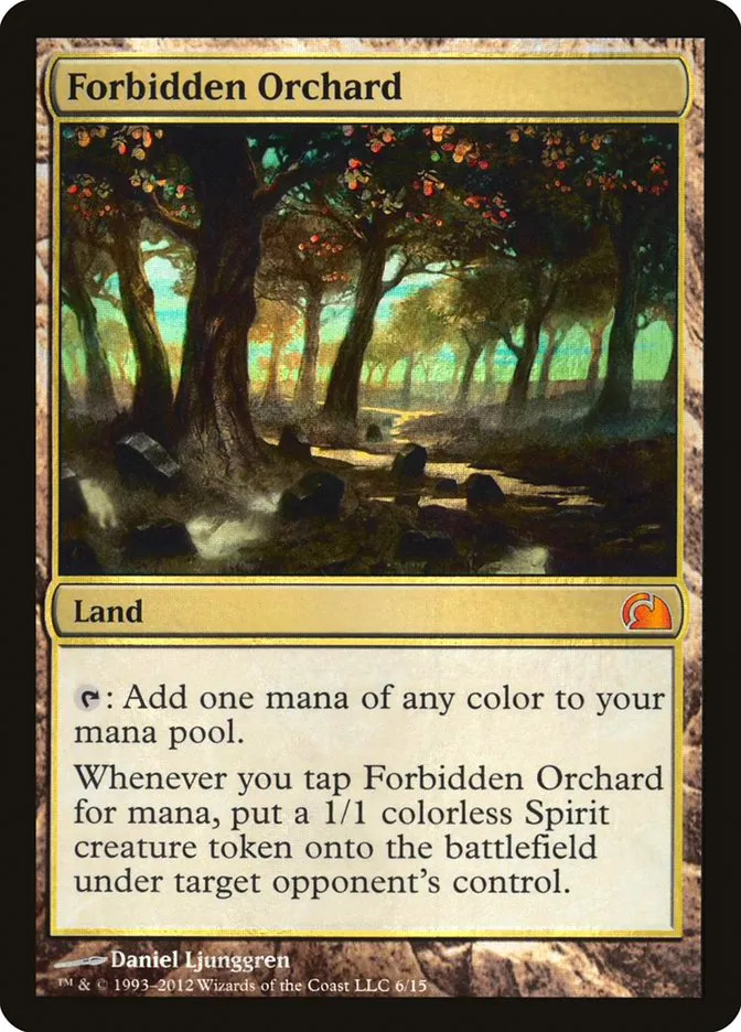 2012 From the Vault: Realms Forbidden Orchard #6 mythic card image