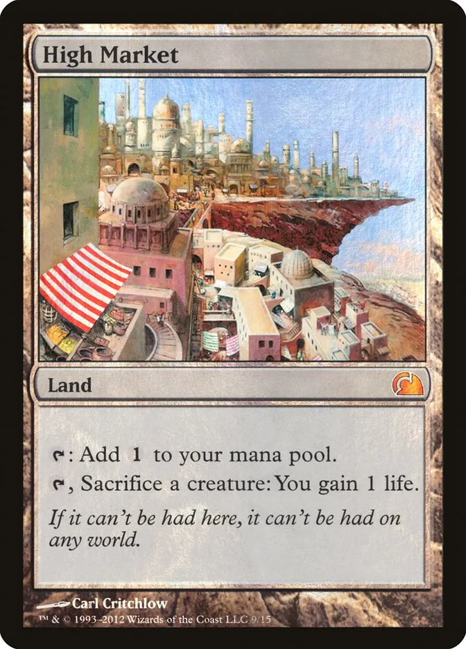 2012 From the Vault: Realms High Market #9 mythic card image