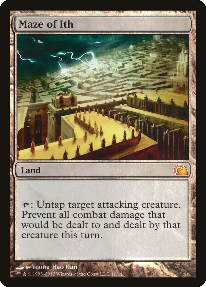 2012 From the Vault: Realms Maze of Ith mythic #10 mythic card image