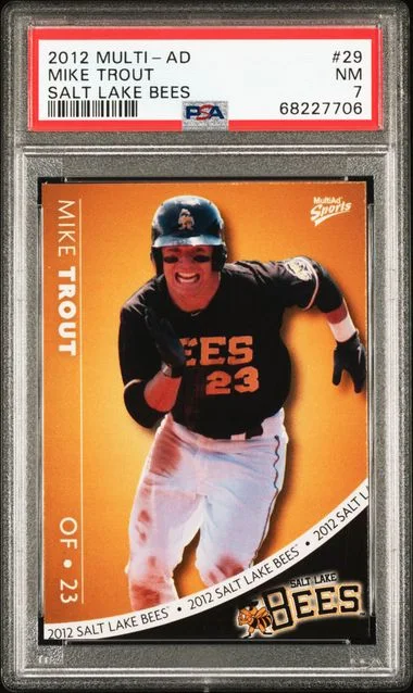 2012 Multi-Ad Salt Lake Bees Mike Trout #29 card image