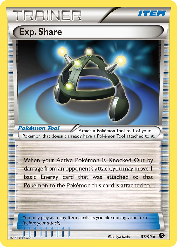 2012 Next Destinies Exp. Share Uncommon #87/99 Uncommon card image