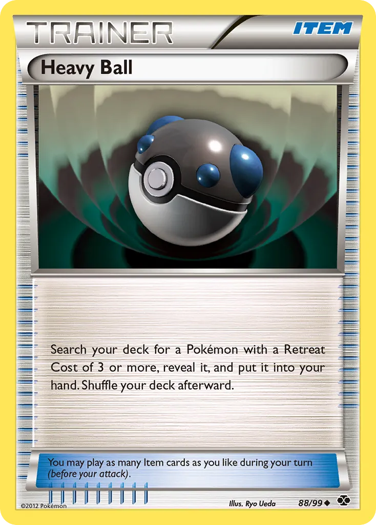 2012 Next Destinies Heavy Ball Uncommon #88/99 Uncommon card image