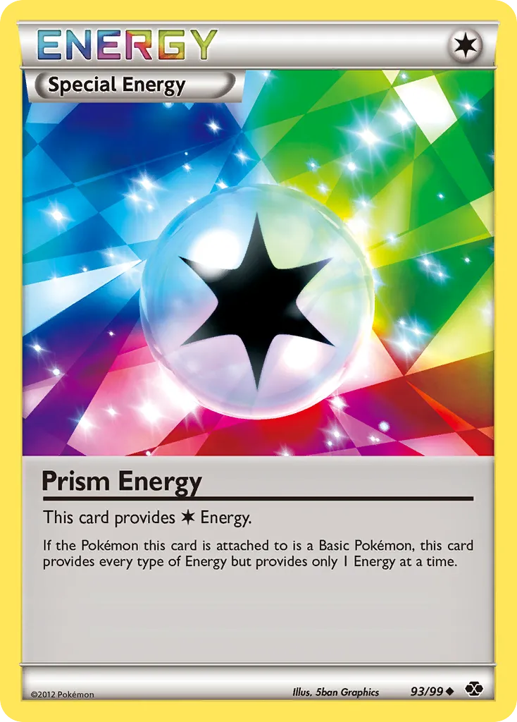2012 Next Destinies Prism Energy Uncommon #93/99 Uncommon card image