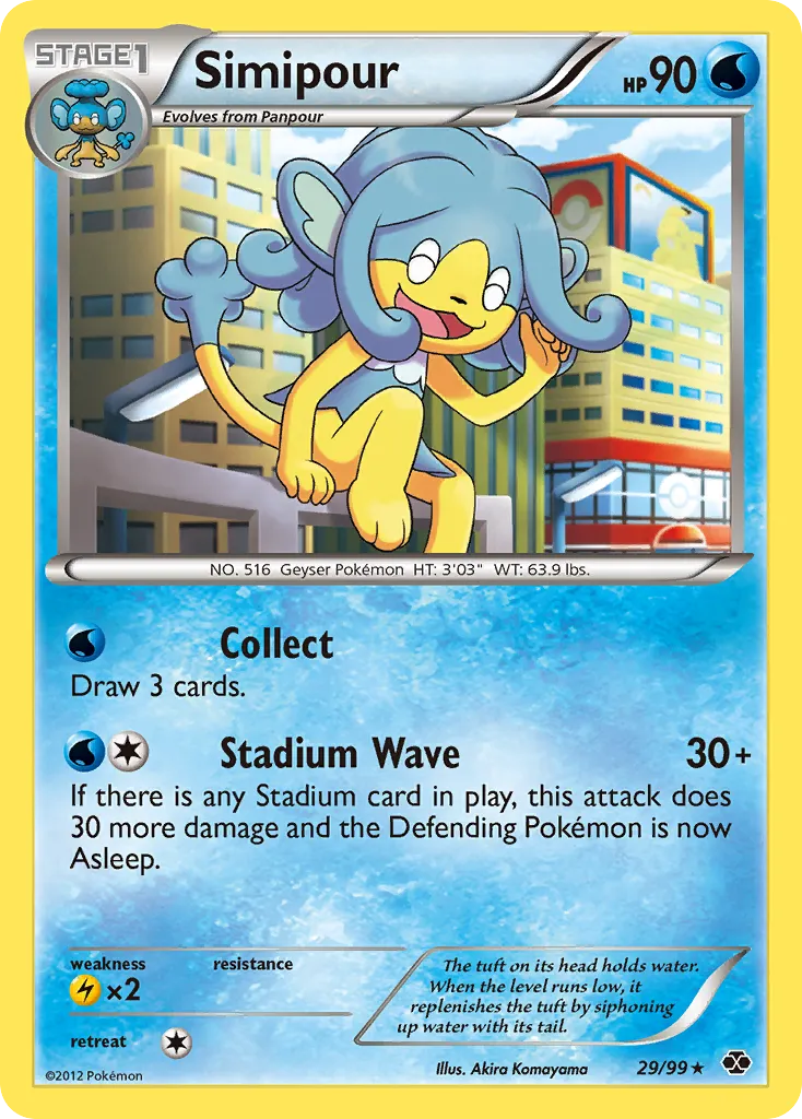 2012 Next Destinies Simipour #29/99 Rare card image
