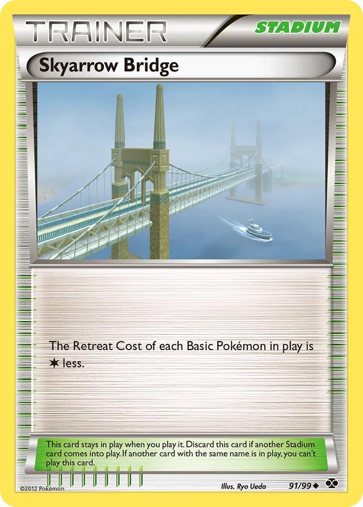 2012 Next Destinies Skyarrow Bridge Uncommon #91/99 Uncommon card image