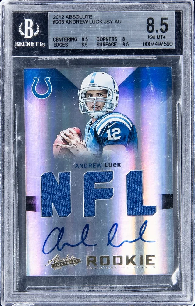 2012 Panini Absolute Andrew Luck #203 card image