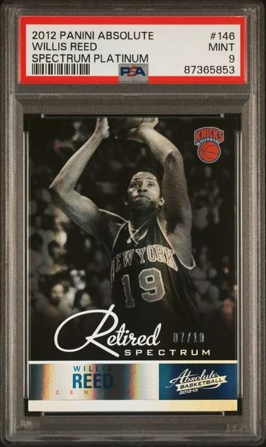 2012 Panini Absolute Willis Reed Spectrum Platinum #146 card image