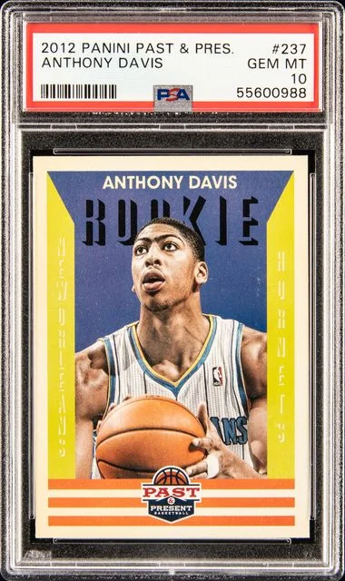 2012 Panini Anthony Davis Past & Present #237 card image