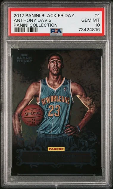 2012 Panini Black Anthony Davis Friday Panini Collection #4 card image