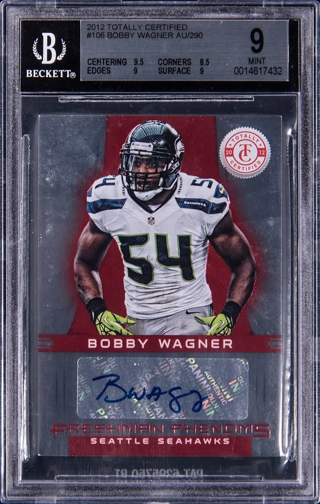 2012 Panini Bobby Wagner Totally Certified #106 card image