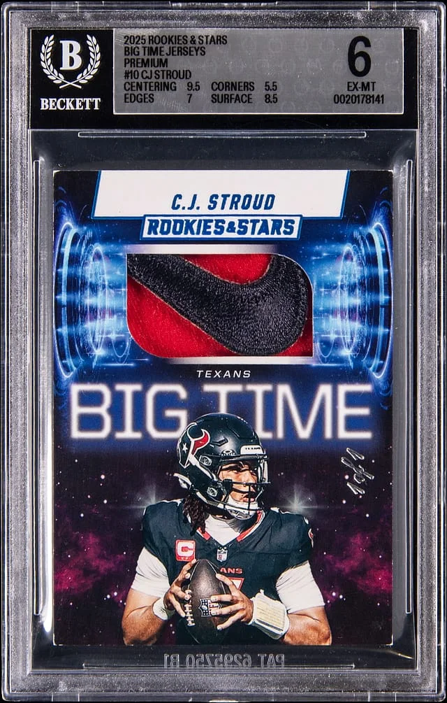 2012 Panini C.J. Stroud Rookies & Stars Big Time Jerseys Premium #BT-CSD card image