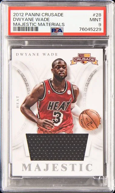 2012 Panini Dwyane Wade Crusade Majestic Materials #28 card image