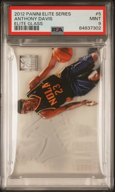 2012 Panini Elite Anthony Davis Series Elite Glass #5 card image