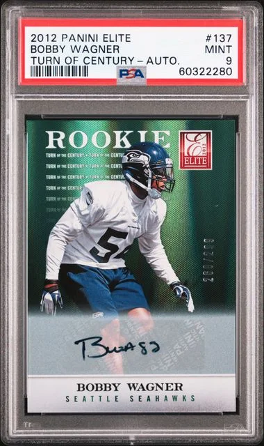2012 Panini Elite Bobby Wagner Turn Of The Century-Autograph #137 card image