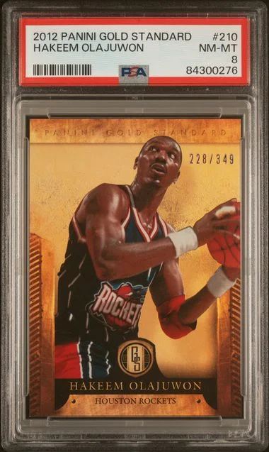 2012 Panini Gold Standard Hakeem Olajuwon #210 card image