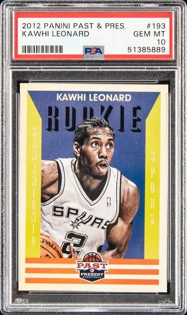 2012 Panini Kawhi Leonard Past & Present #193 card image