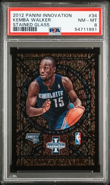 2012 Panini Kemba Walker Innovation Stained Glass #34 card image