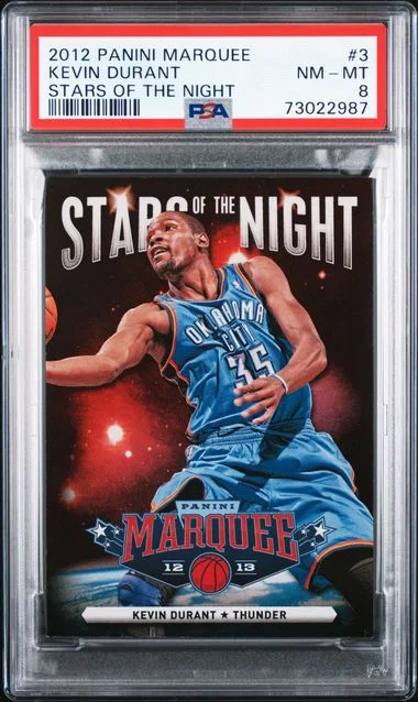 2012 Panini Kevin Durant Marquee Stars Of The Night #3 card image