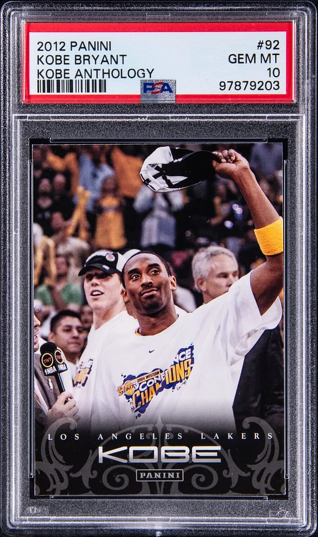 2012 Panini Kobe Bryant Kobe Anthology #92 card image