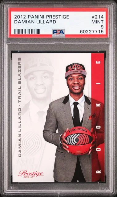 2012 Panini Prestige Damian Lillard #214 card image