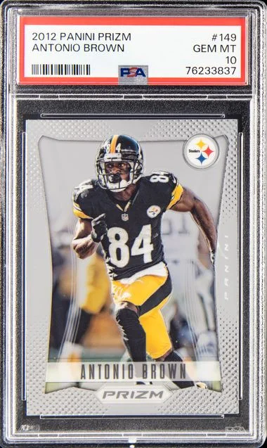 2012 Panini Prizm Antonio Brown #149 card image