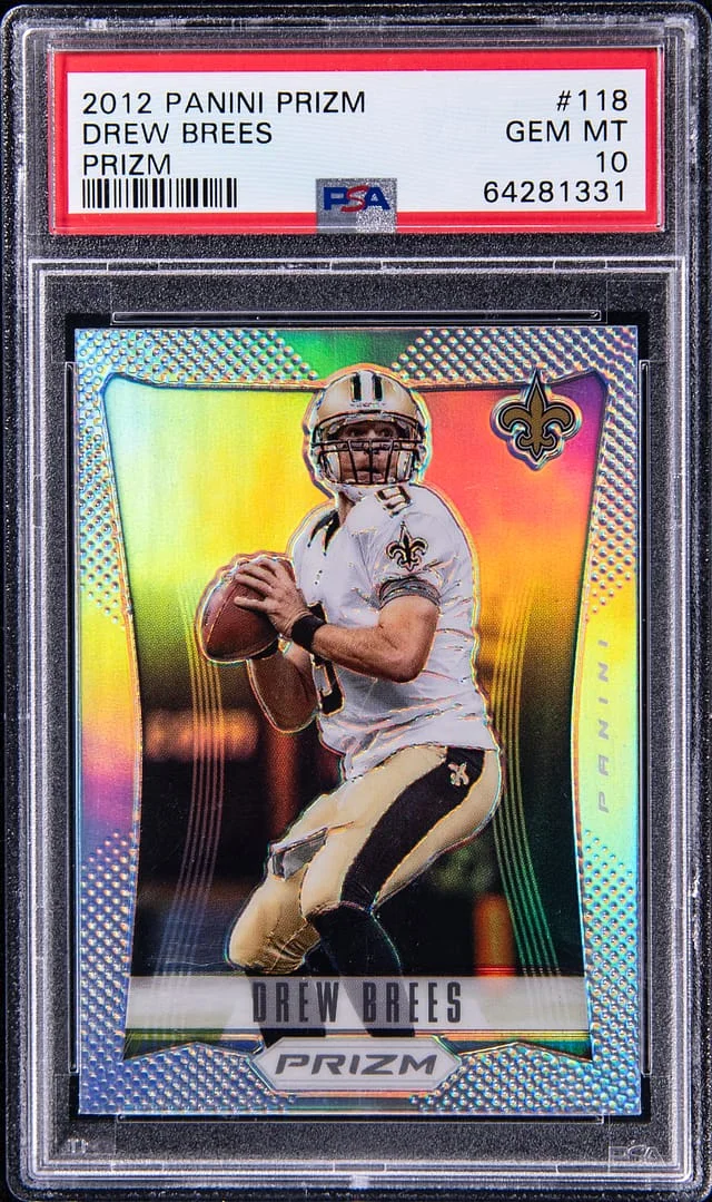 2012 Panini Prizm Drew Brees Prizm #118 card image