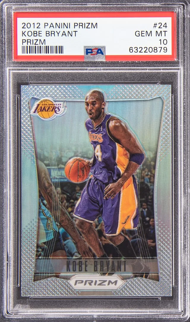 2012 Panini Prizm Kobe Bryant Silver Prizm #24 card image