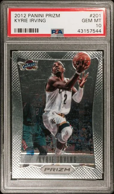 2012 Panini Prizm Kyrie Irving #201 card image