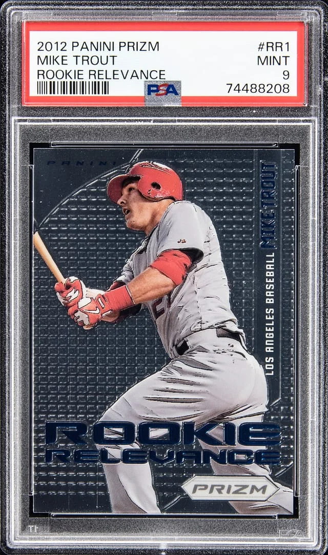 2012 Panini Prizm Mike Trout Relevance #RR1 card image