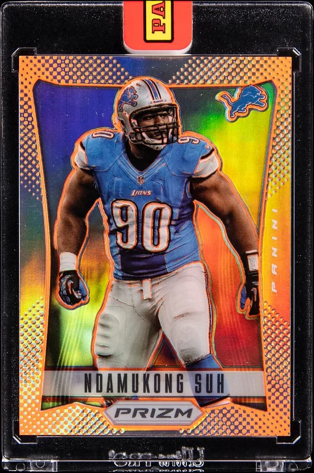 2012 Panini Prizm Ndamukong Suh - Panini Encased - In Original Box Pylon Prizm #68 card image