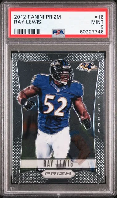 2012 Panini Prizm Ray Lewis #16 card image