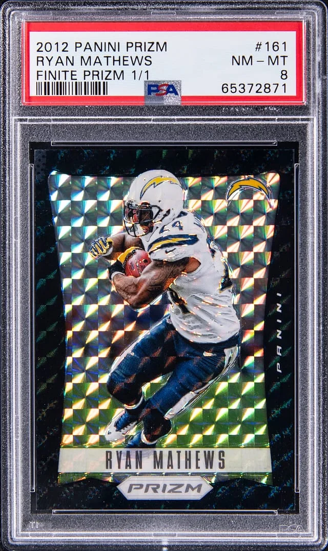 2012 Panini Prizm Ryan Mathews Finite Prizm #161 card image