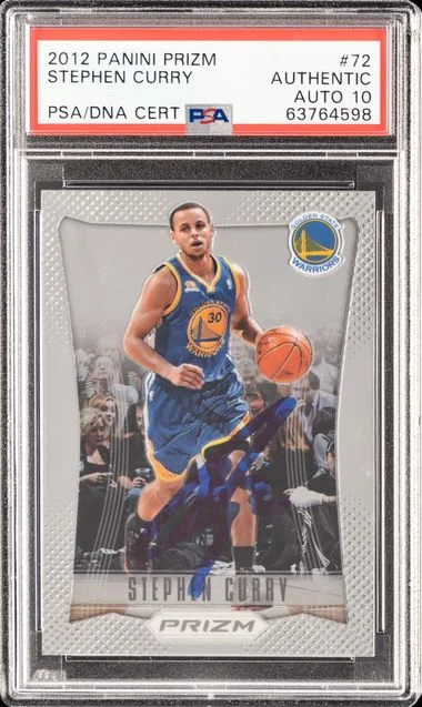 2012 Panini Prizm Stephen Curry #72 card image