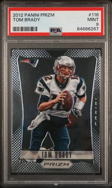 2012 Panini Prizm Tom Brady #116 card image