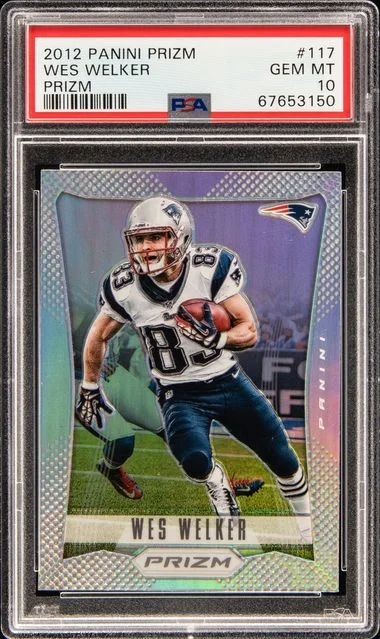 2012 Panini Prizm Wes Welker Prizm #117 card image